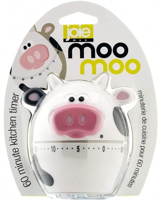 Cronometru de bucatarie, model vacuta, colectia Moo Moo - JOIE